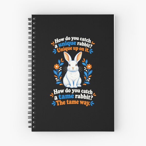 Item preview, Unique Up on It and The Tame Way Rabbit Joke designed and sold by elderberry.