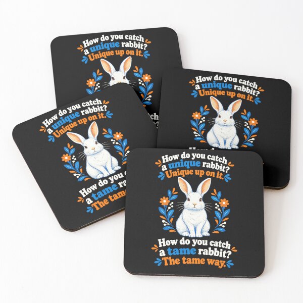 Item preview, Unique Up on It and The Tame Way Rabbit Joke designed and sold by elderberry.