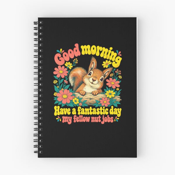 Item preview, Funny Morning Fellow Nut Jobs Squirrel Art designed and sold by elderberry.