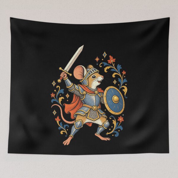 Item preview, A Mouse Knight's Medieval Fantasy Tale designed and sold by elderberry.