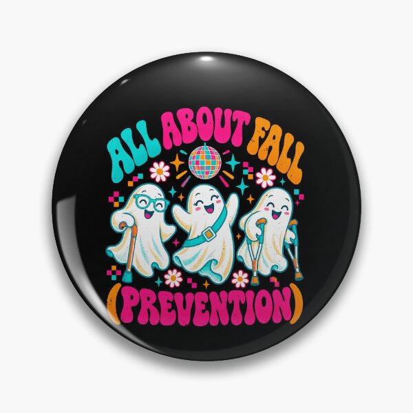 Item preview, Funny All About Fall Prevention Ghost Halloween Art designed and sold by elderberry.