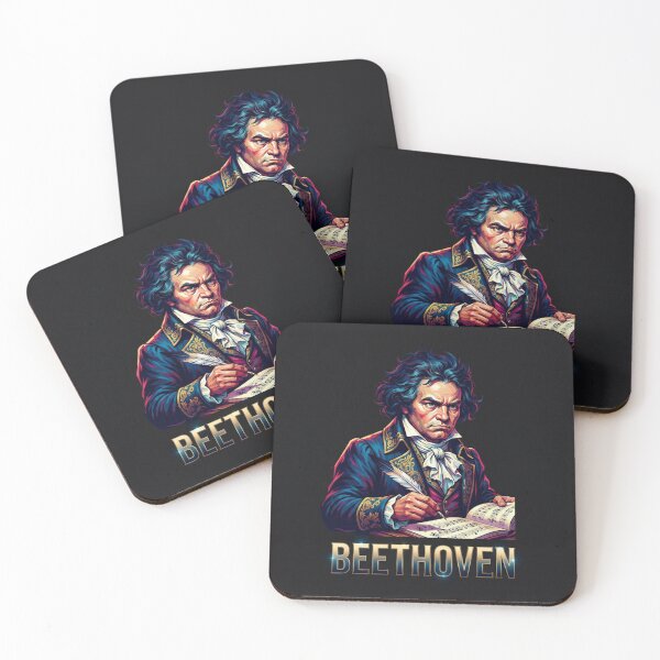 Item preview, Ludwig van Beethoven Classical Composer Portrait designed and sold by Owcomm.