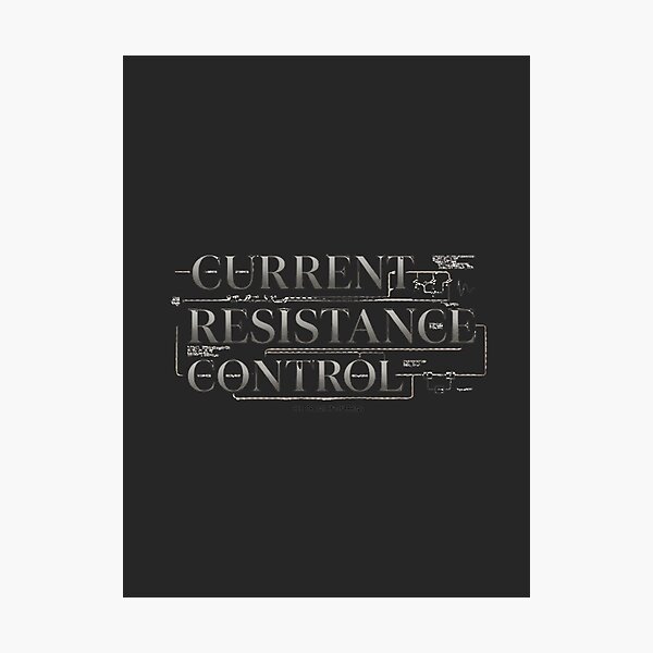 Item preview, Current Resistance Control Circuit Design Electrical Engineering Illustration designed and sold by toots30.