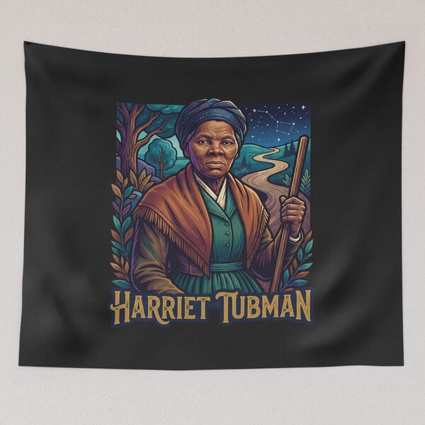 Item preview, Harriet Tubman Underground Railroad Historical Portrait designed and sold by Owcomm.
