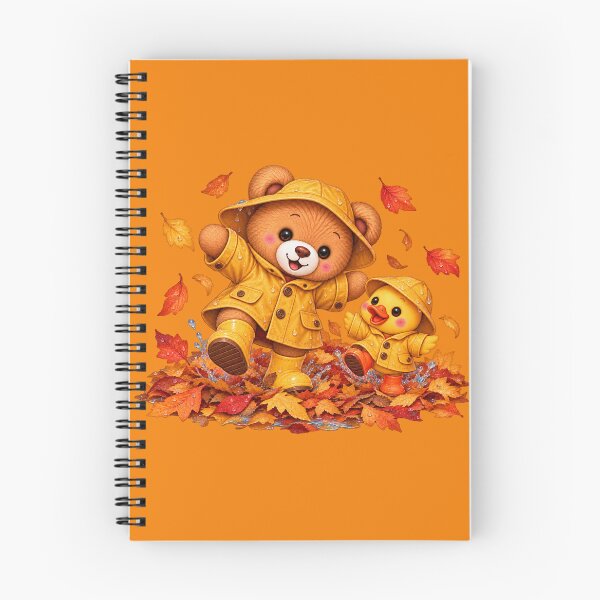 Item preview, Nono & Ducky – Autumn Rain designed and sold by JessouArt.