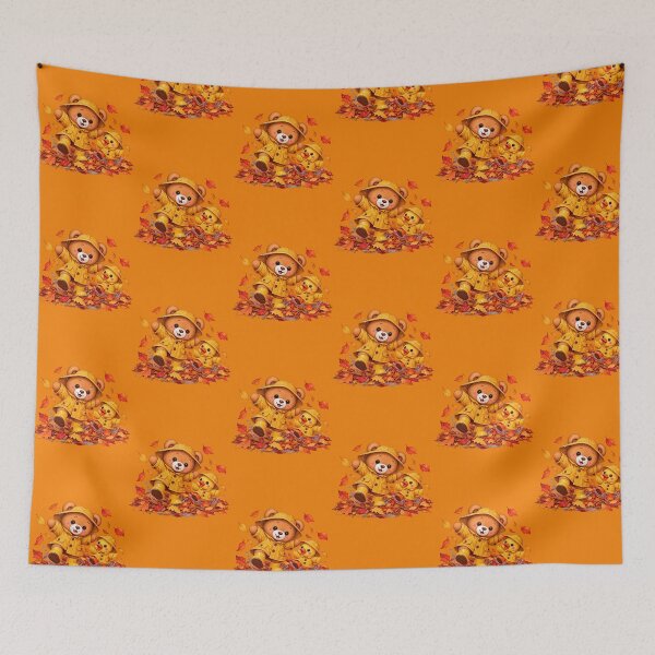 Item preview, Nono & Ducky – Autumn Rain designed and sold by JessouArt.