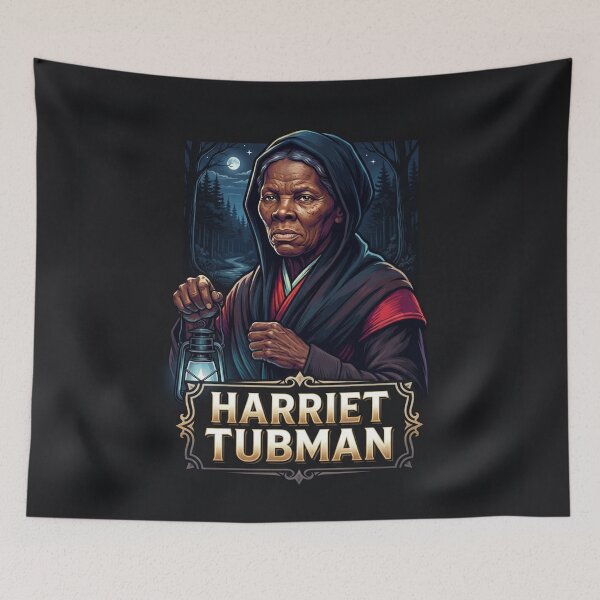 Item preview, Harriet Tubman Freedom Lantern Historical Figure Portrait designed and sold by Owcomm.