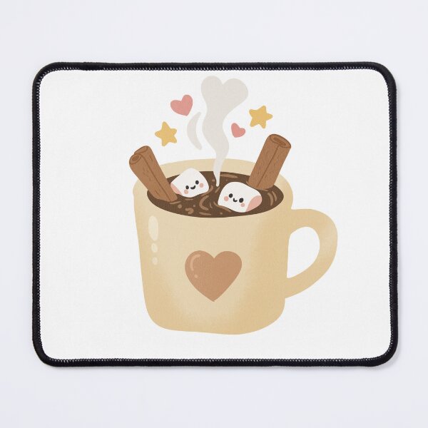 Item preview, Cute Hot Chocolate Illustration designed and sold by DinaArtStudio.
