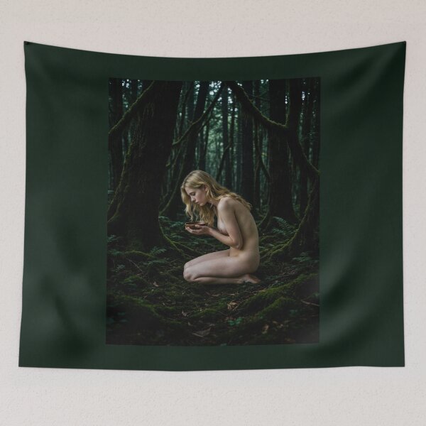 Item preview, Girl in the Woods Fine Art Portrait designed and sold by artisfun333.