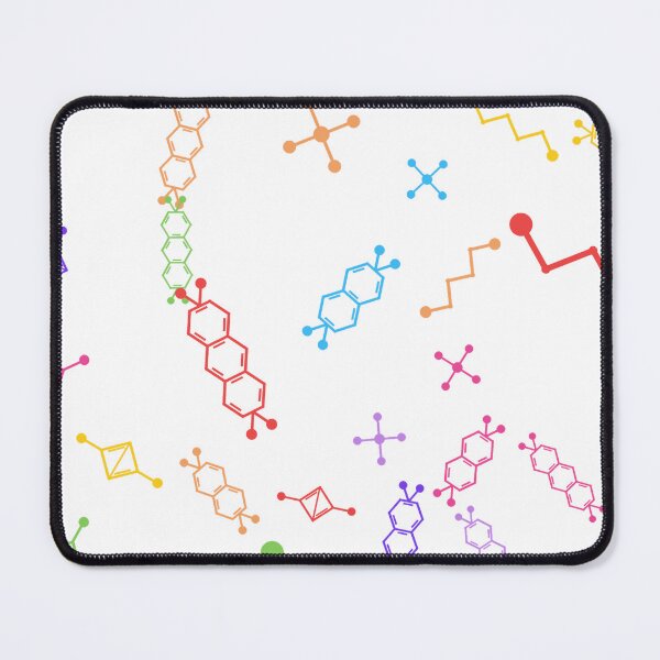 Item preview, Colorful Molecule Chains designed and sold by Doodle-Storm.