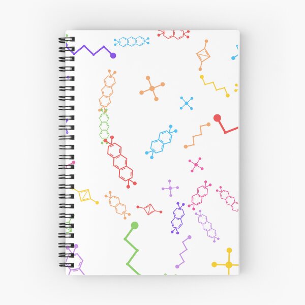 Item preview, Colorful Molecule Chains designed and sold by Doodle-Storm.