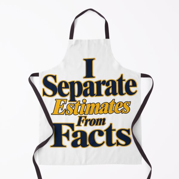 Artikelvorschau, Separate Estimates From Facts Bold Finance Art entworfen und verkauft von Bikivuno.