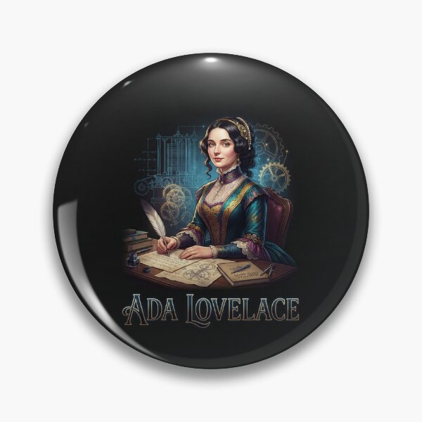 Item preview, Ada Lovelace Vintage Steampunk Mathematician Portrait designed and sold by Owcomm.