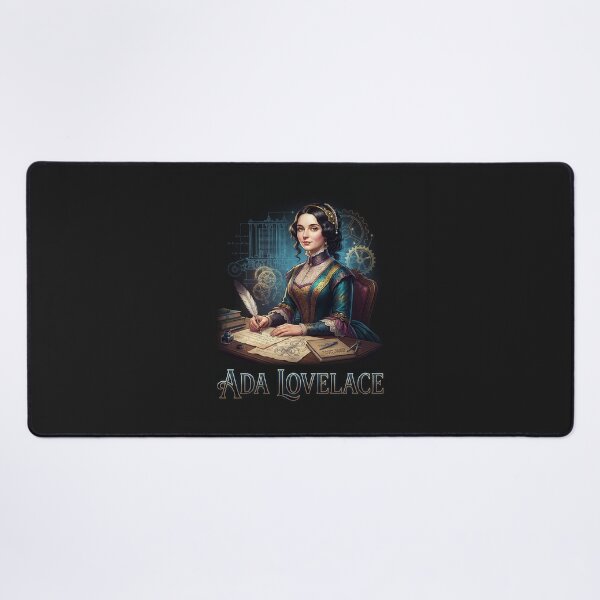 Item preview, Ada Lovelace Vintage Steampunk Mathematician Portrait designed and sold by Owcomm.