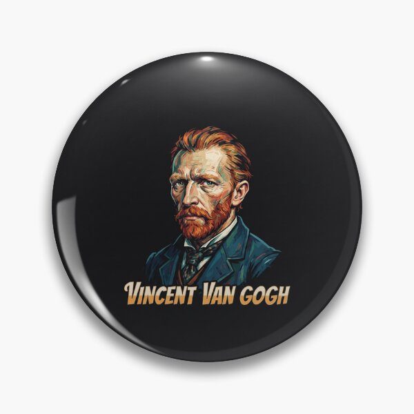 Artikelvorschau, Vincent Van Gogh Porträtillustration entworfen und verkauft von Owcomm.