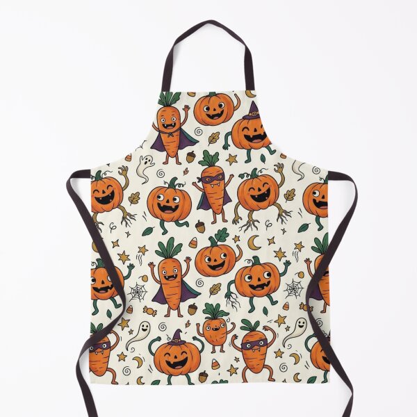 Item preview, cute halloween pumpkins and carrots designed and sold by Bywithrose instant studio.