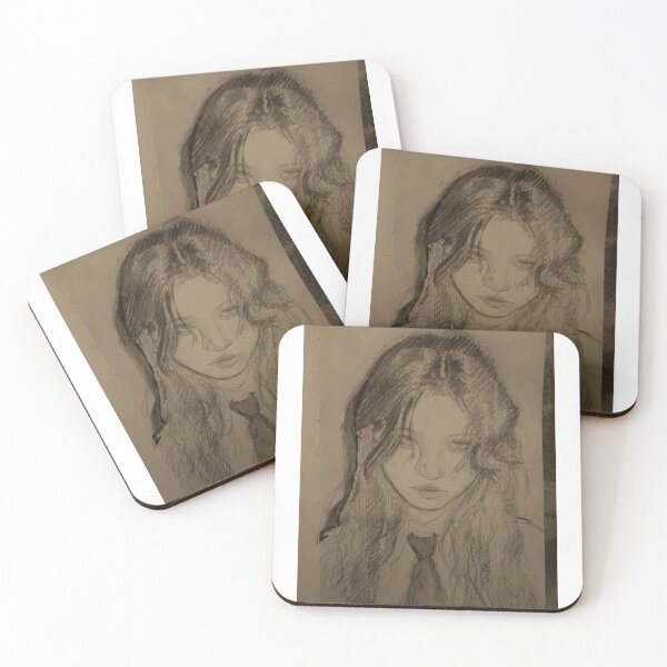 Item preview, Boceto de chica grunge de la academia oscura designed and sold by Chabanilia.