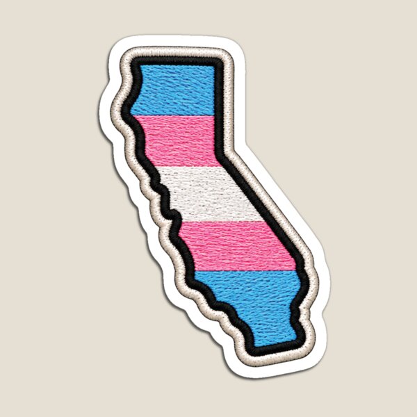 Item preview, Trans Pride California designed and sold by Offbeat Design.