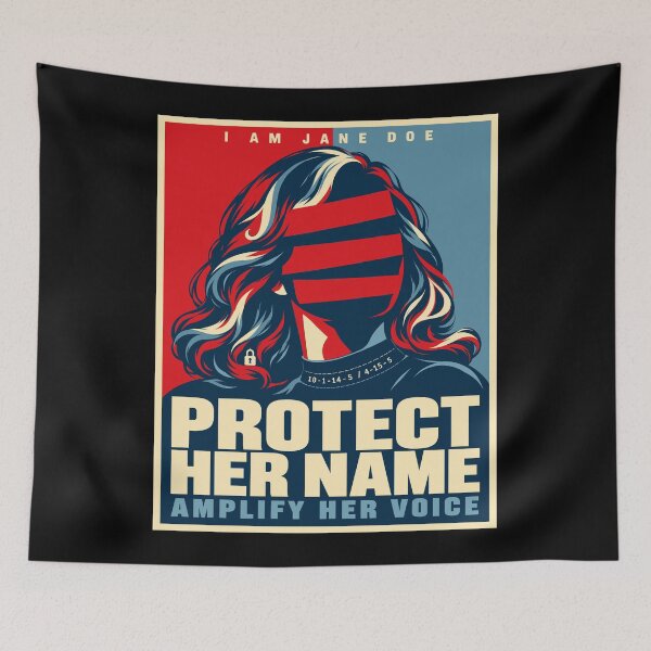 Item preview, I AM Jane DOE I Stand with Women and Survivors of Assault  designed and sold by mareix.