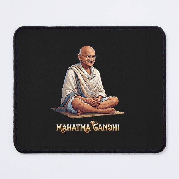 Item preview, Mahatma Gandhi Peaceful Leader Portrait Illustration designed and sold by Owcomm.