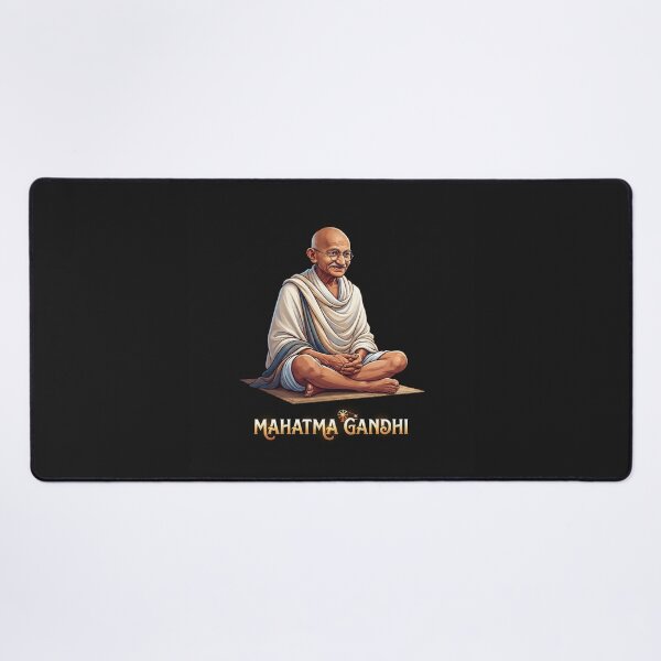 Item preview, Mahatma Gandhi Peaceful Leader Portrait Illustration designed and sold by Owcomm.