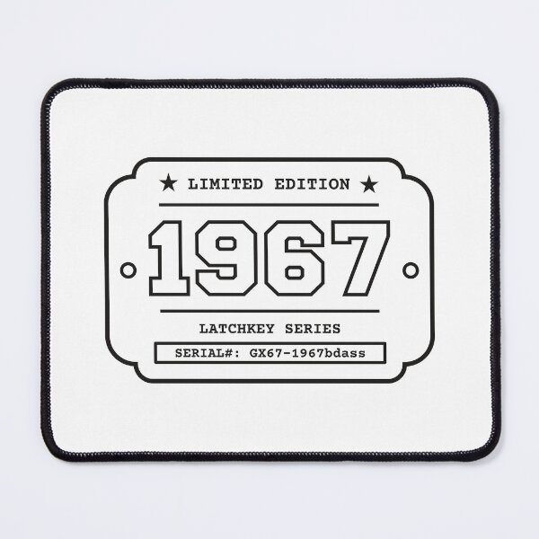 Item preview, 1967 Limited Edition Birth Year Latchkey Series Vintage Badge designed and sold by HYPNK.