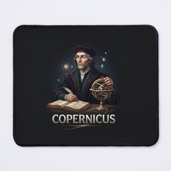 Item preview, Nicolaus Copernicus Renaissance Astronomer Portrait Illustration designed and sold by Owcomm.