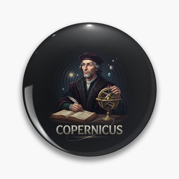 Item preview, Nicolaus Copernicus Renaissance Astronomer Portrait Illustration designed and sold by Owcomm.