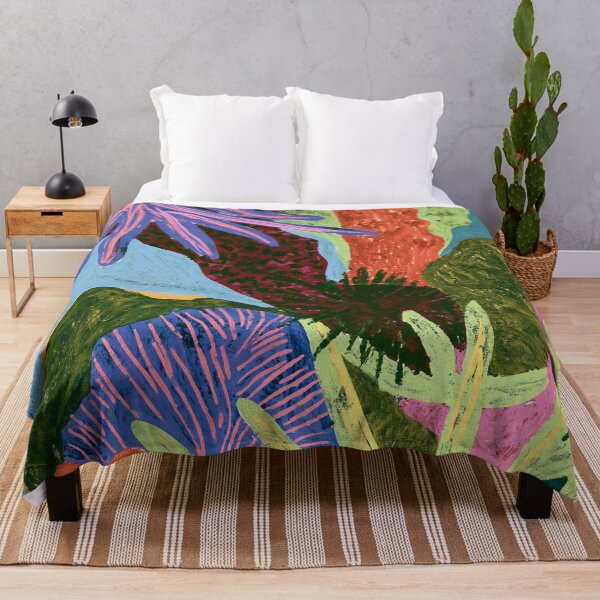 Item preview, Resumen botánico maximalista tropical designed and sold by trajeado14.