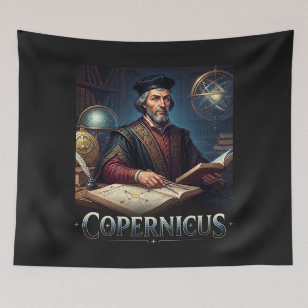 Item preview, Nicolaus Copernicus Renaissance Astronomer Portrait designed and sold by Owcomm.