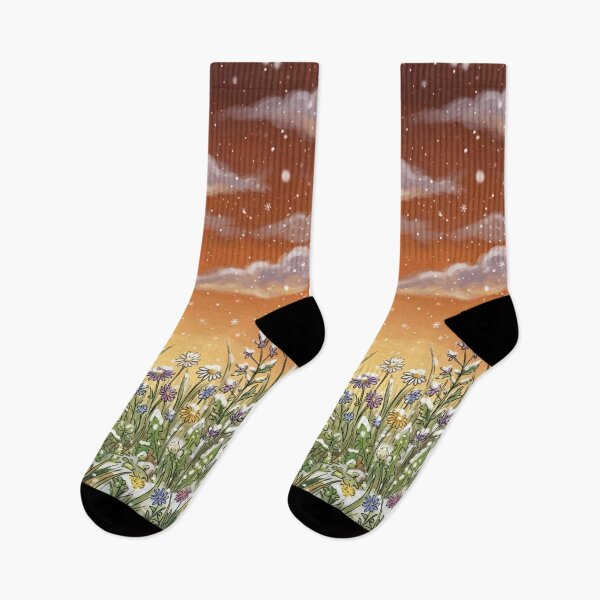 Item preview, Cute Bunny in Snowy Wildflower Field designed and sold by Merli7.
