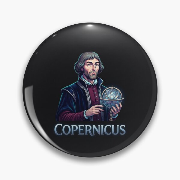 Aperçu de l'œuvre Portrait de Nicolas Copernic avec globe lumineux créée et vendue par Owcomm.