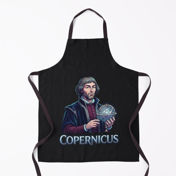 Item preview, Nicolaus Copernicus Portrait With Glowing Globe designed and sold by Owcomm.