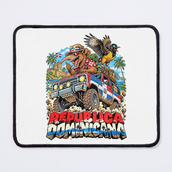 Item preview, Dominican Adventure with Solenodon and Bird designed and sold by EdwinkOne.