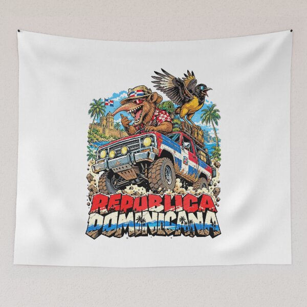 Item preview, Dominican Adventure with Solenodon and Bird designed and sold by EdwinkOne.