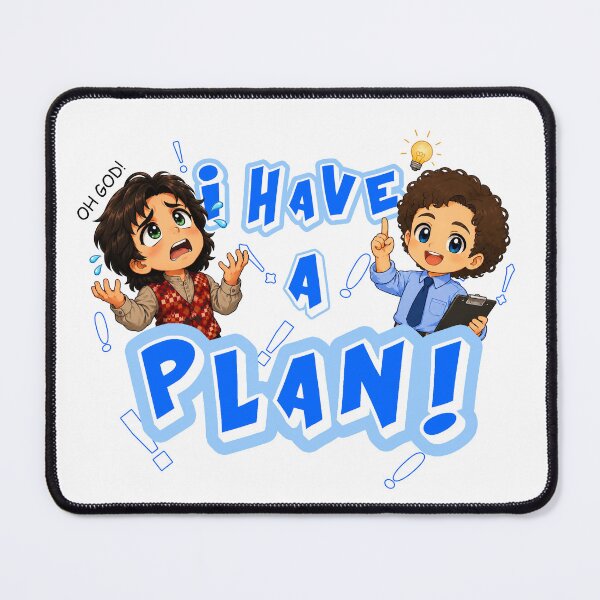 Item preview, I Have A Plan! designed and sold by The Nostalgia of Things.