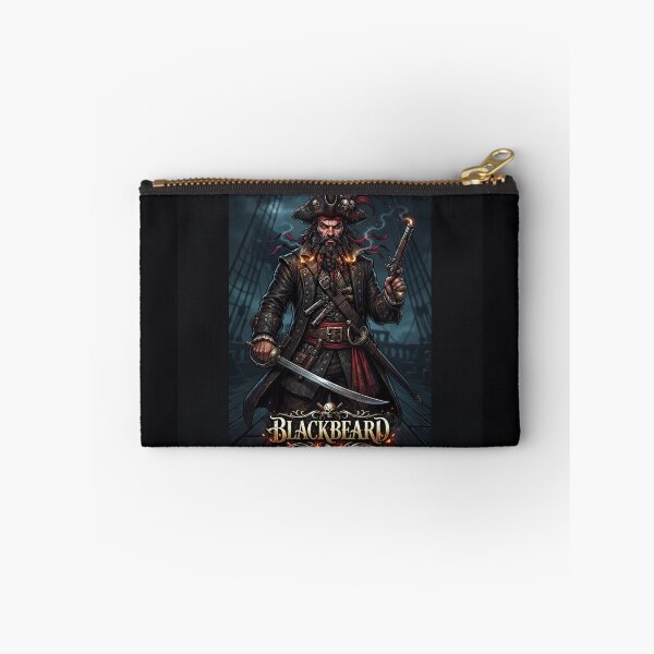 Item preview, Blackbeard The Infamous Pirate Captain Portrait designed and sold by Owcomm.