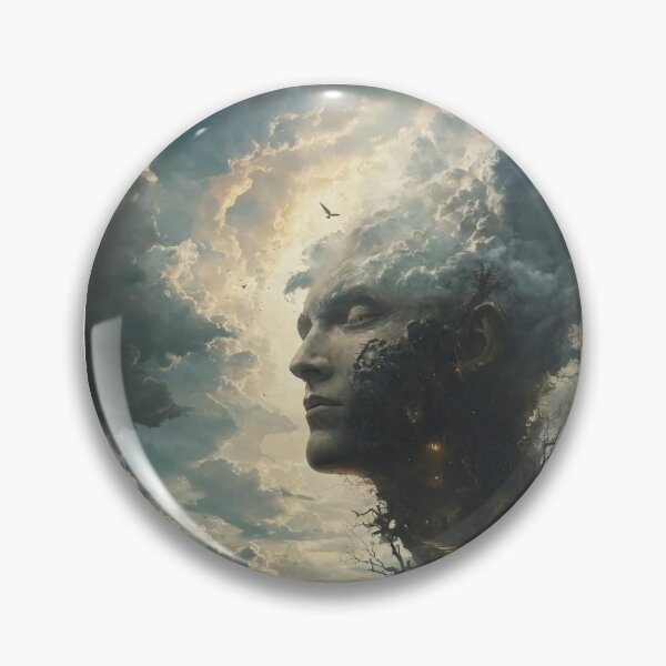 Item preview, Clouds, face, man, sky, stairs designed and sold by Jhonnyyy.