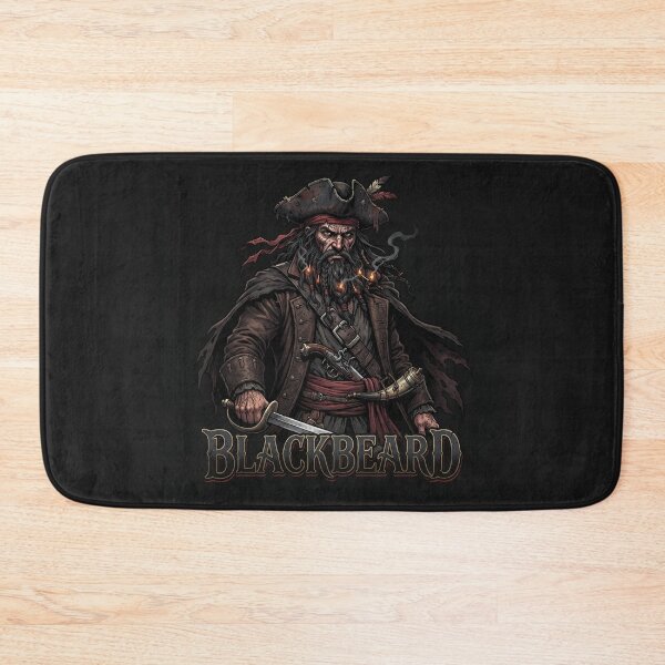 Item preview, Blackbeard The Legendary Pirate Captain Portrait designed and sold by Owcomm.