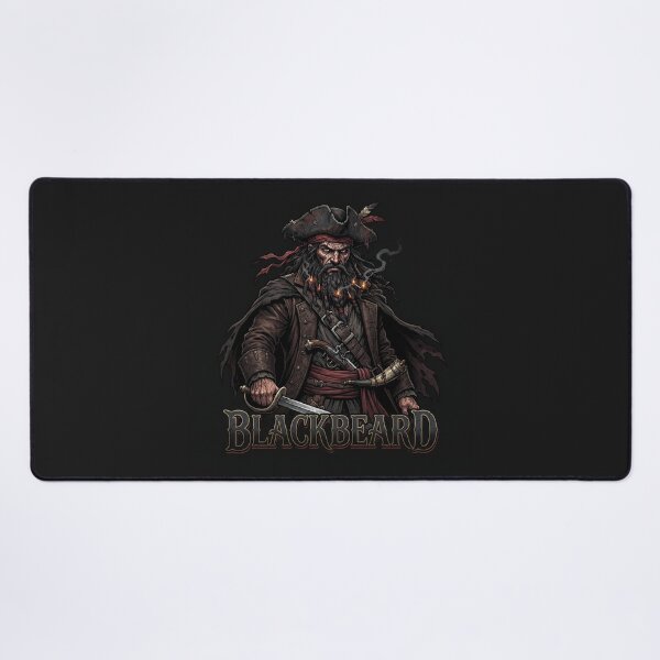 Item preview, Blackbeard The Legendary Pirate Captain Portrait designed and sold by Owcomm.