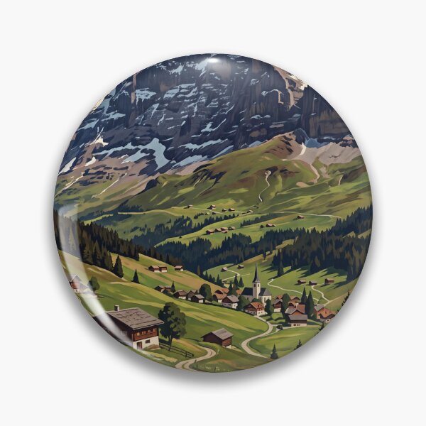 Item preview, Eiger Mountain Switzerland Vintage Travel – Nordwand Grindelwald Kleine Scheidegg designed and sold by Bomax121.