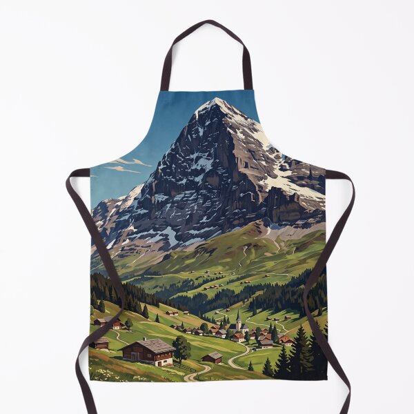 Item preview, Eiger Mountain Switzerland Vintage Travel – Nordwand Grindelwald Kleine Scheidegg designed and sold by Bomax121.