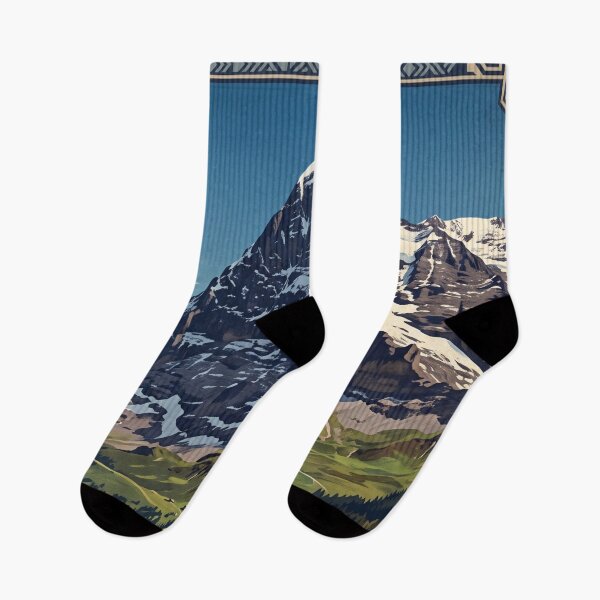 Item preview, Eiger Mountain Switzerland Vintage Travel – Nordwand Grindelwald Kleine Scheidegg designed and sold by Bomax121.