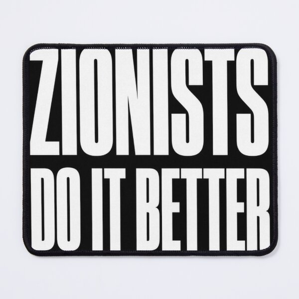 Item preview, White on Black Zionists Do It Better  designed and sold by Thirteencats.