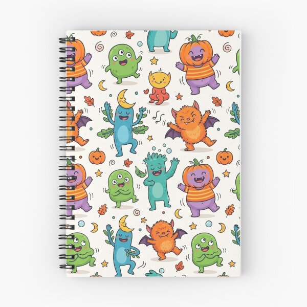 Item preview, cute funny halloween monsters designed and sold by Bywithrose instant studio.