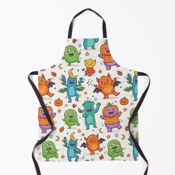 Item preview, cute funny halloween monsters designed and sold by Bywithrose instant studio.
