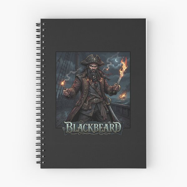 Item preview, Blackbeard Legendary Pirate Captain Flaming Sword designed and sold by Owcomm.