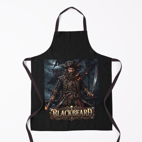 Item preview, Fearless Blackbeard The Infamous Pirate Captain designed and sold by Owcomm.