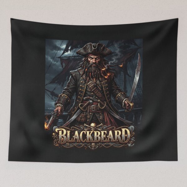 Item preview, Fearless Blackbeard The Infamous Pirate Captain    designed and sold by Owcomm.