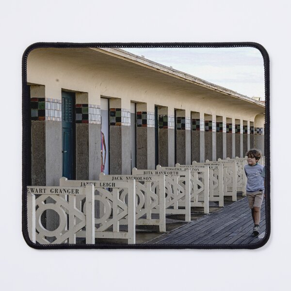 Item preview, Beach Huts in Deauville designed and sold by Marylou Badeaux.